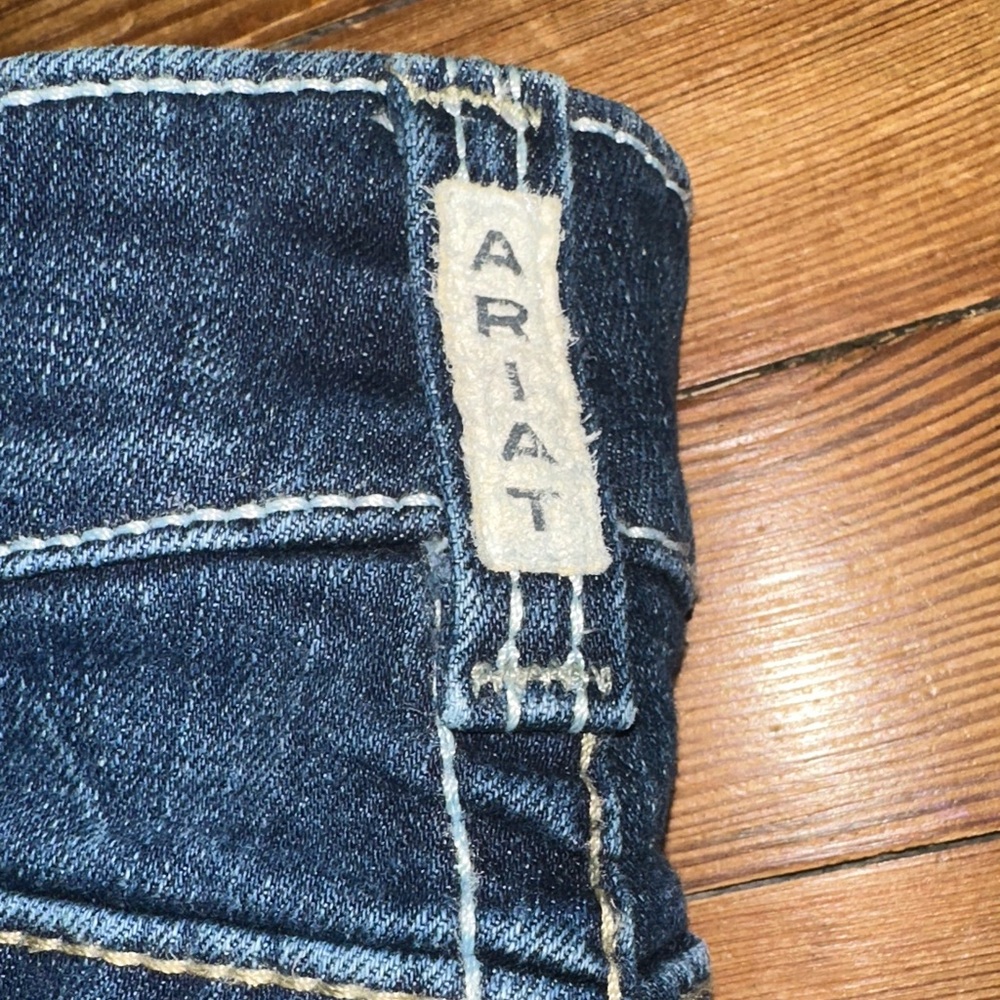 Ariat Dark Blue Boot Cut Women's Jeans - Picture 4 of 5